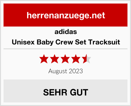 adidas Unisex Baby Crew Set Tracksuit Test