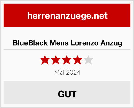  BlueBlack Mens Lorenzo Anzug Test