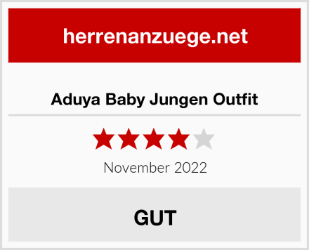  Aduya Baby Jungen Outfit Test