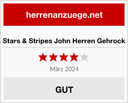  Stars & Stripes John Herren Gehrock Test
