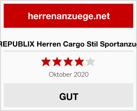  REPUBLIX Herren Cargo Stil Sportanzug Test