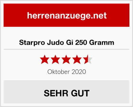  Starpro Judo Gi 250 Gramm Test