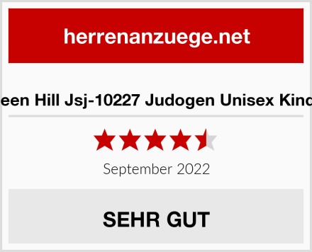  Green Hill Jsj-10227 Judogen Unisex Kinder Test