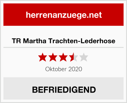  TR Martha Trachten-Lederhose Test