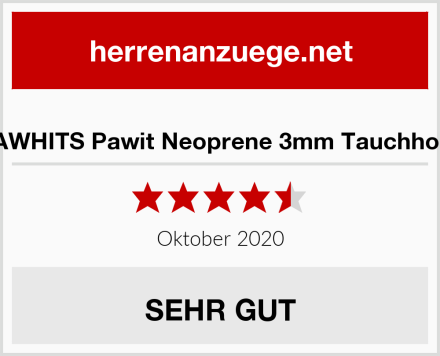  PAWHITS Pawit Neoprene 3mm Tauchhose Test