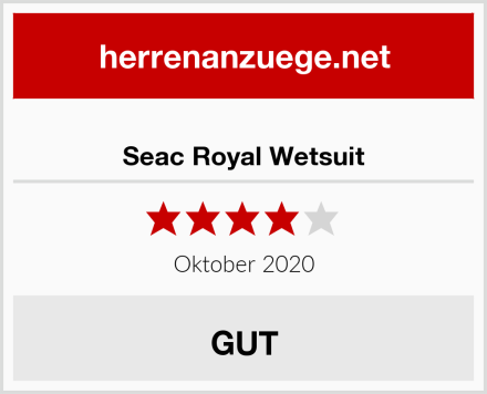  Seac Royal Wetsuit Test