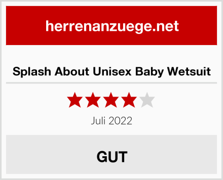  Splash About Unisex Baby Wetsuit Test