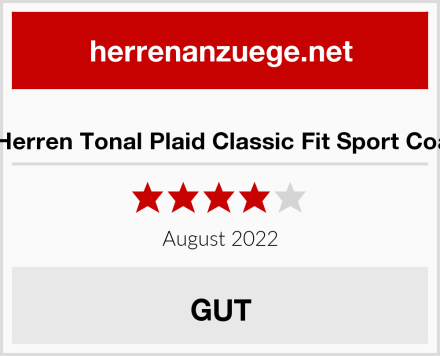  Haggar Herren Tonal Plaid Classic Fit Sport Coat Blazer Test