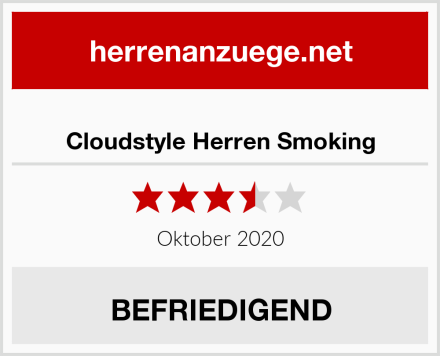  Cloudstyle Herren Smoking Test