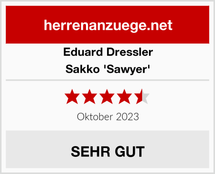 Eduard Dressler Sakko 'Sawyer' Test