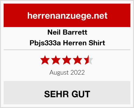 Neil Barrett Pbjs333a Herren Shirt Test