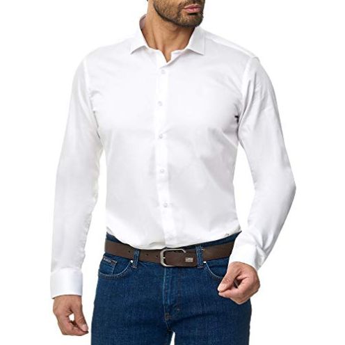  BARBONS Herren-Hemd Bügelleicht - Tailored-Fit