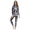  AIDEAONE Halloween Kostüm „Skelett“