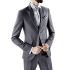 Suit Me Tailored Herren 3-Teilig Anzug