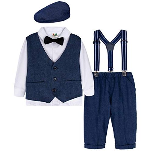  mintgreen Baby Junge Kleidung Anzug Set